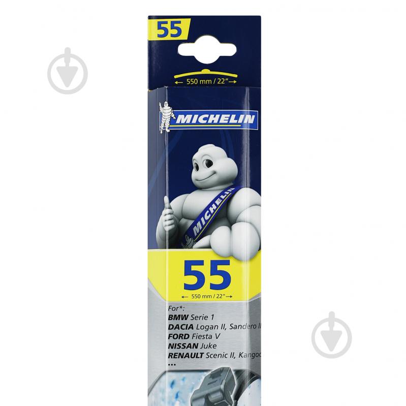 Щітка склоочисника Michelin Total Performance Flat 22" 550 мм 1 шт. - фото 4