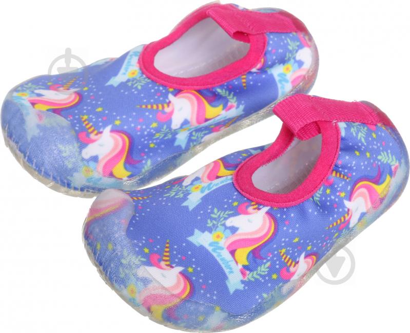 Взуття для пляжу і басейну для дівчинки Newborn Aqua Unicorn NAQ2010 р.20/21 - фото 1