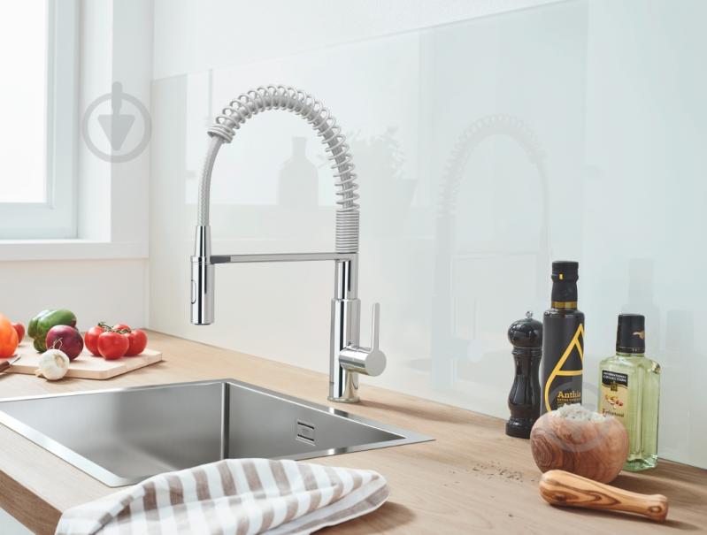 Змішувач для кухні Grohe Get з гнучким виливом (30361000) - фото 8
