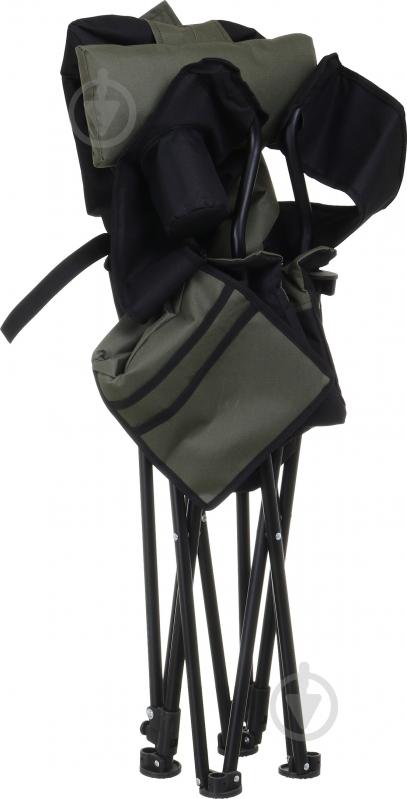 Кресло портативное Vitan Директор 1070х900х730 мм хаки с черным - фото 3 Кресло портативное Vitan Директор 1070х900х730 мм хаки с черным - фото 3