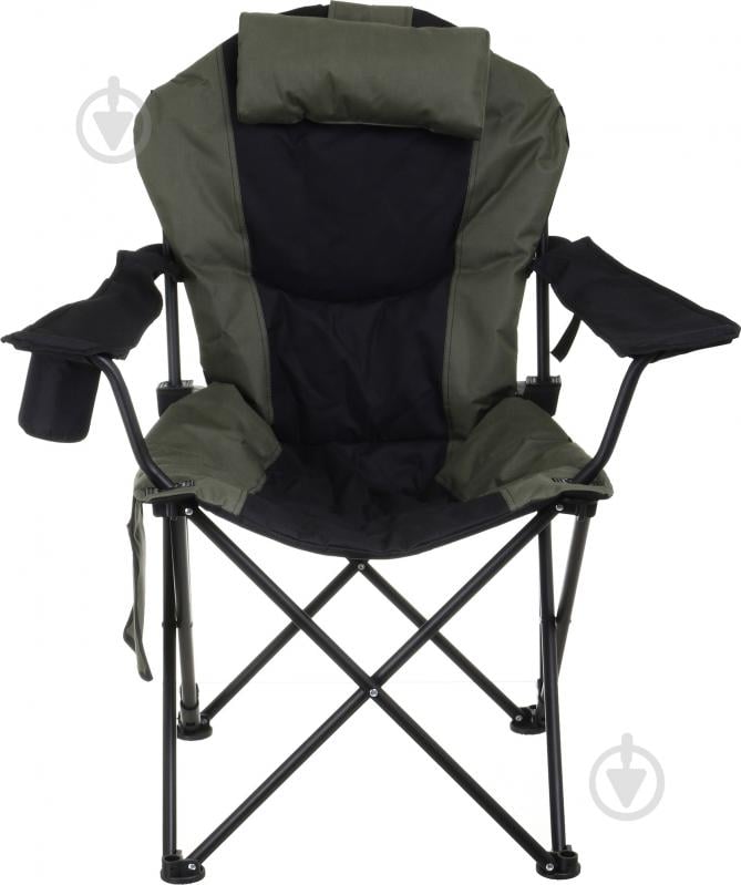 Кресло портативное Vitan Директор 1070х900х730 мм хаки с черным - фото 1 Кресло портативное Vitan Директор 1070х900х730 мм хаки с черным - фото 1
