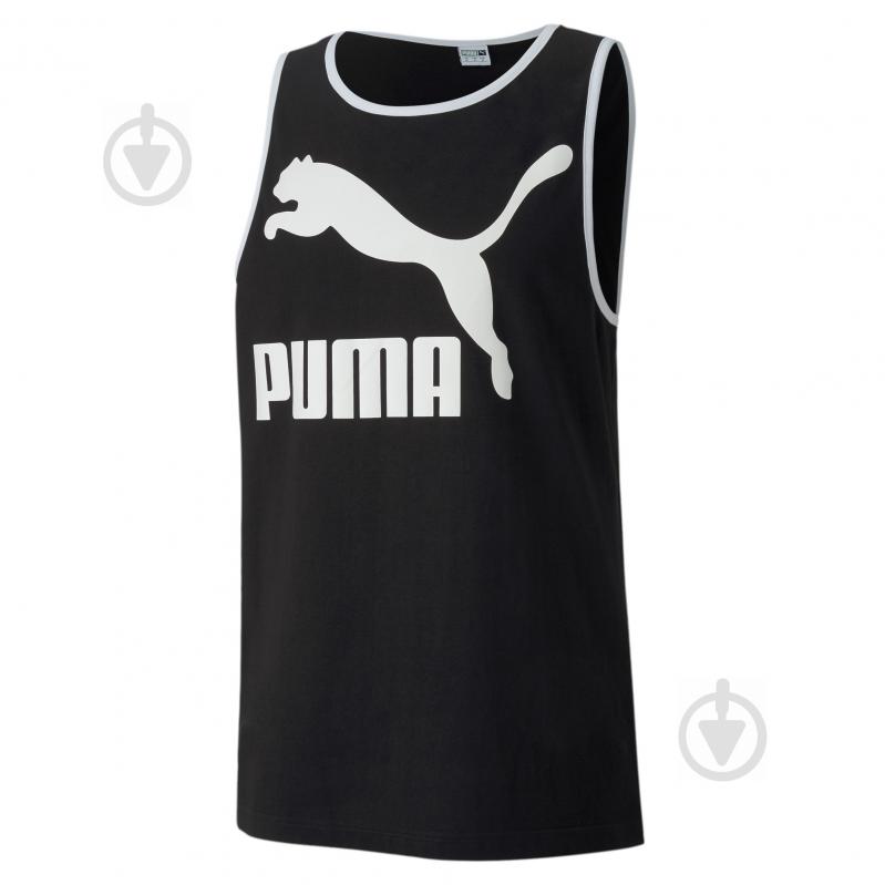 Майка Puma Classics Logo Tank 59626901 L черный - фото 2