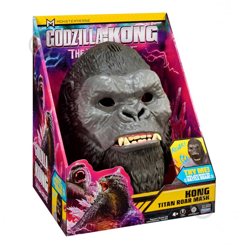 Игрушка интерактивная Godzilla vs. Kong Маска Конга (звук) 35672 - фото 1