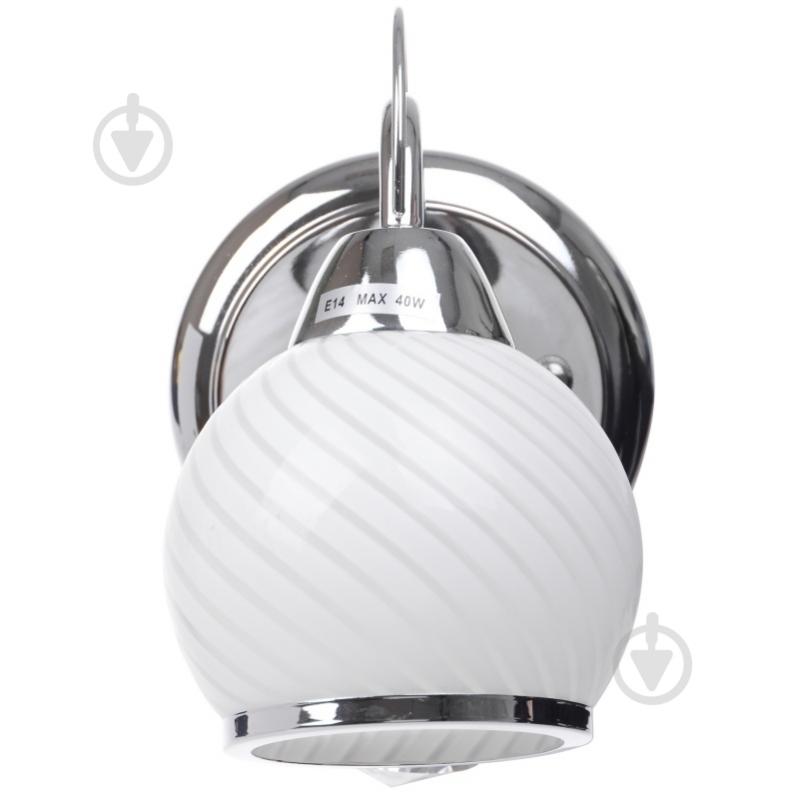 Бра Brille LK-214W 40 Вт E14 хром l53-004 - фото 2
