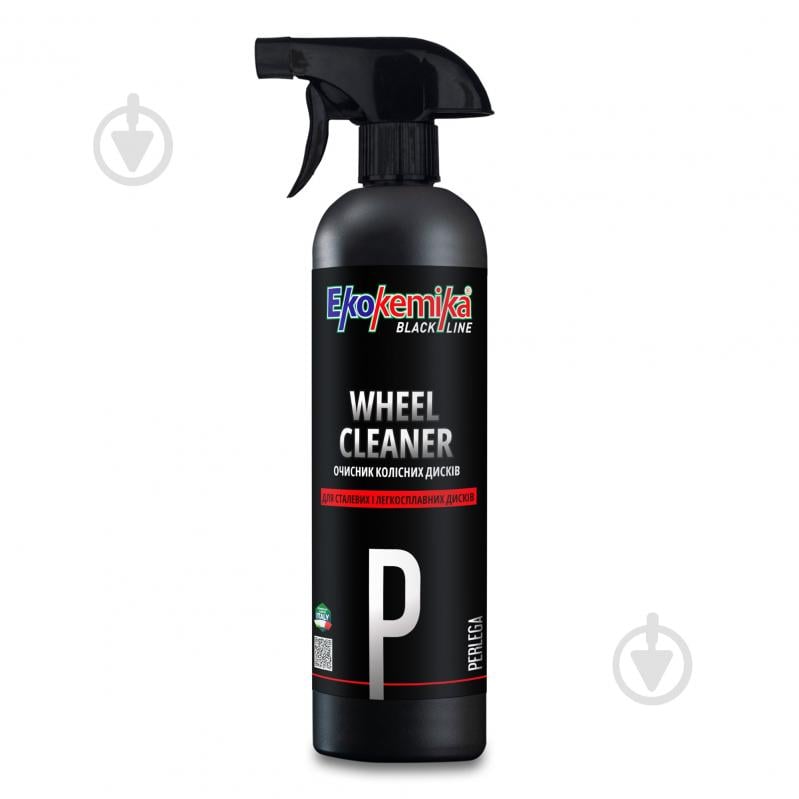 Очисник колісних дисків ЕКОКЕМІКА EKOKEMIKA Black Line WHEEL CLEANER 500 мл - фото 1