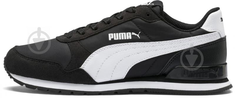 Кросівки для хлопчиків демісезонні Puma ST Runner v2 NL Jr 36529301 р.35,5 чорні - фото 1