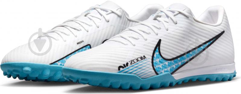 Сороконожки Nike ZOOM VAPOR 15 ACADEMY TF DJ5635-146 р.40 белый - фото 5