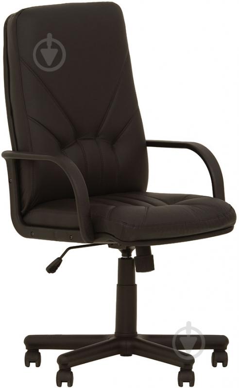Крісло Nowy Styl Manager P Eco-30 чорний - фото 1