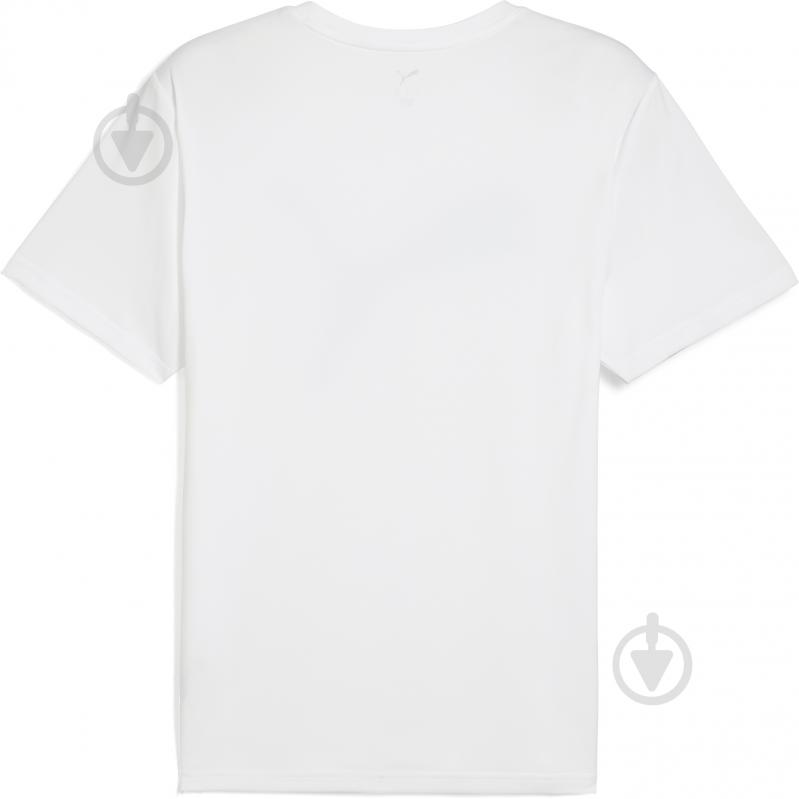 Футболка Puma M TAD ESSENTIALS Solid Cat Tee (CF big cat) 52592102 р.M белый - фото 2