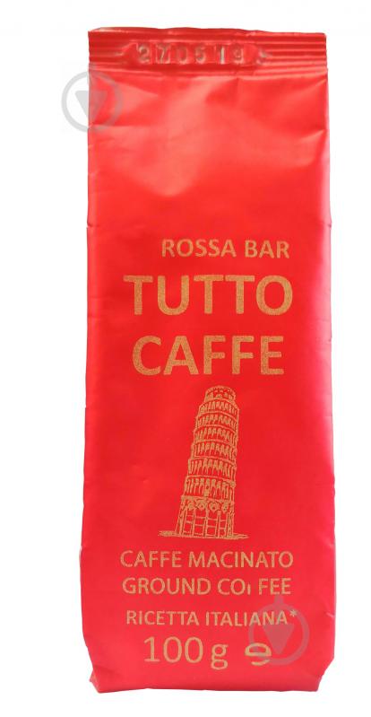 Кава мелена TUTTOCAFFE Rosso 100 г - фото 1