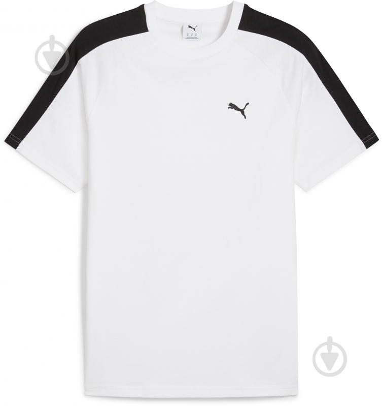 Футболка Puma T7 Tee 62959202 р.M белый - фото 1 Футболка Puma T7 Tee 62959202 р.M белый - фото 1