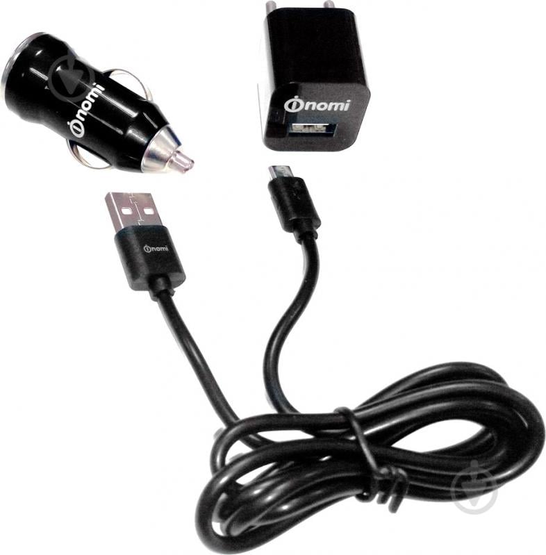 Зарядное устройство Nomi CK05121 black - фото 1 Зарядное устройство Nomi CK05121 black - фото 1