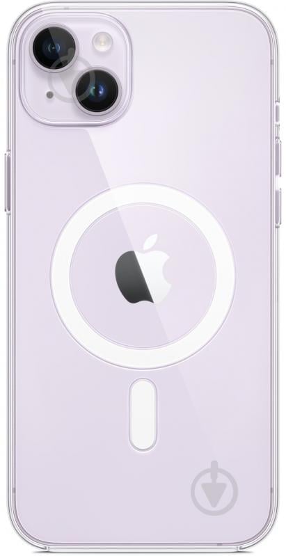 Чехол Apple Clear Case with MagSafe для Apple iPhone 14 Plus clear (MW4T3ZE/A) - фото 6