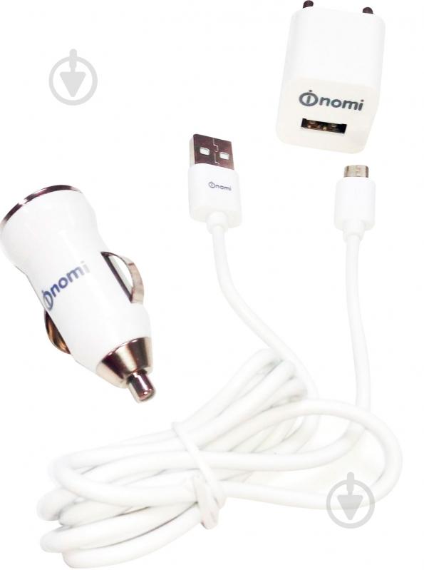 Зарядное устройство Nomi CK05121 white - фото 1 Зарядное устройство Nomi CK05121 white - фото 1