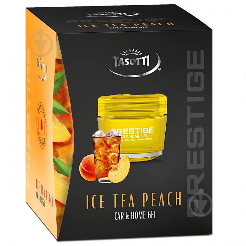 Ароматизатор на панель приладів Tasotti Gel Prestige Ice Tea Peach 50 мл - фото 1