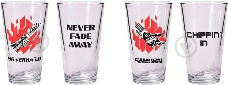 Склянка FSD CYBERPUNK 2077 Silverhand Pint Glass (3006-692) - фото 5