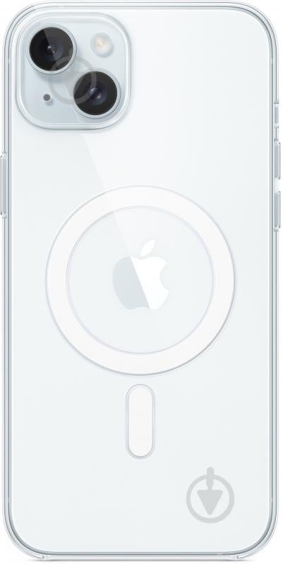 Чехол Apple Clear Case with MagSafe для Apple iPhone 15 Plus clear (MXRL3ZM/A) - фото 1