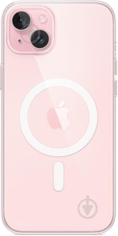 Чехол Apple Clear Case with MagSafe для Apple iPhone 15 Plus clear (MXRL3ZM/A) - фото 5