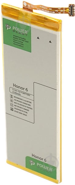 Акумулятор PowerPlant для Huawei Honor 6 (HB4242B4EBW) 3100 мА/г (DV00DV6270) - фото 2