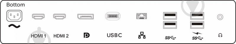 Монитор Philips 31,5" (328P6VUBREB/00) - фото 7