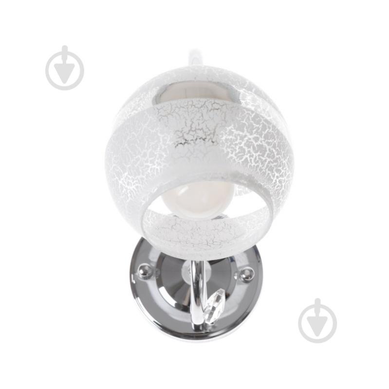 Бра Brille LK-217W 40 Вт E14 хром l53-016 - фото 3