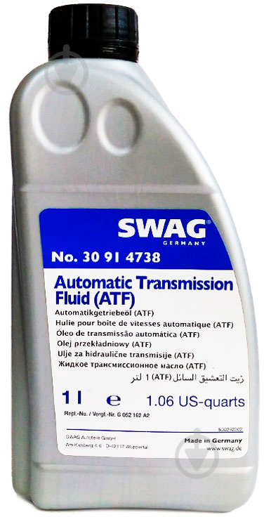 Мастило трансмісійне SWAG ATF 1L ATF 1 л (30 91 4738) - фото 1