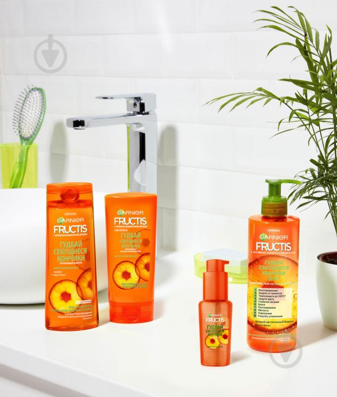 Бальзам Fructis Fructis Гудбай посічені кінчики для всіх типів волосся 200 мл - фото 3