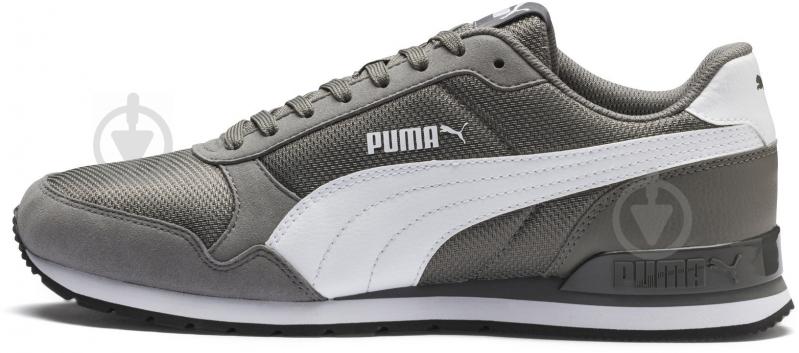 Кросівки чоловічі демісезонні Puma ST Runner v2 Mesh 36681106 р.40,5 сірі - фото 1