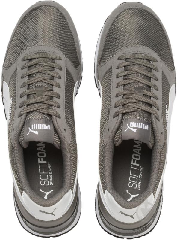 Кросівки чоловічі демісезонні Puma ST Runner v2 Mesh 36681106 р.40,5 сірі - фото 6