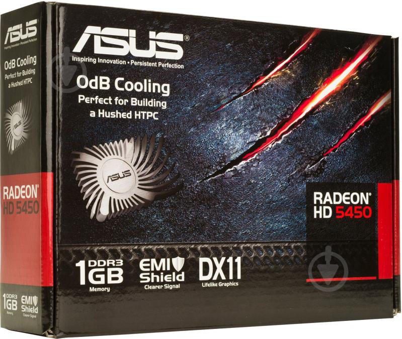 Відеокарта Asus Radeon HD5450 Silent 1GB GDDR3 64bit (90-C1CP2U-L0UANAYZ) - фото 9