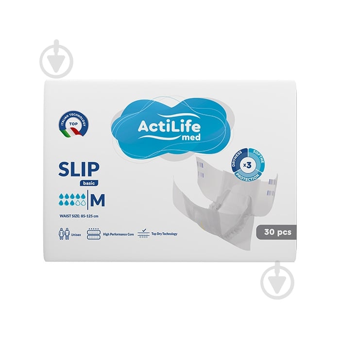 Подгузники ActiLife Med Basic M 30 шт. - фото 1 Подгузники ActiLife Med Basic M 30 шт. - фото 1
