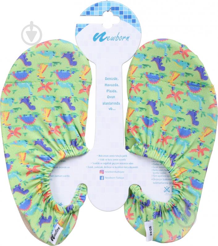 Шкарпетки для плавання для хлопчика Newborn Aqua Socks Dino Park р.24/26 NAQ4012 - фото 2