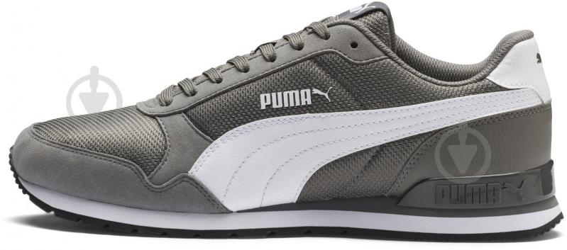 Кроссовки мужские демисезонные Puma ST Runner v2 Mesh 36681106 р.42 серые - фото 1