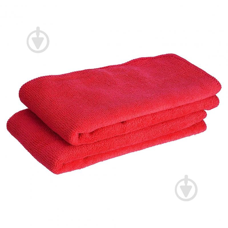 Набор салфеток из микрофибры для кузова 40х40 см SONAX Microfibre Cloths Outside 2 шт. - фото 1