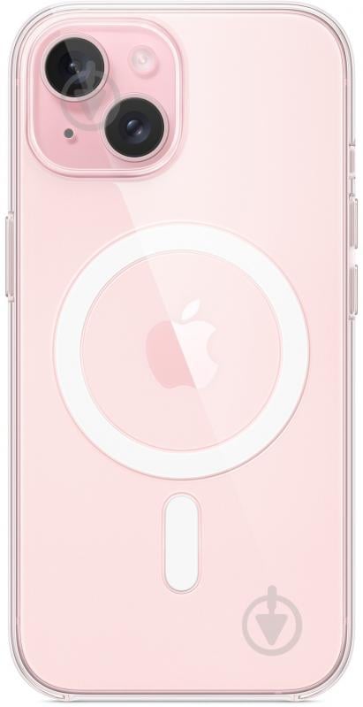 Чохол Apple Clear Case with MagSafe для Apple iPhone 15 clear (MXRK3ZM/A) - фото 7