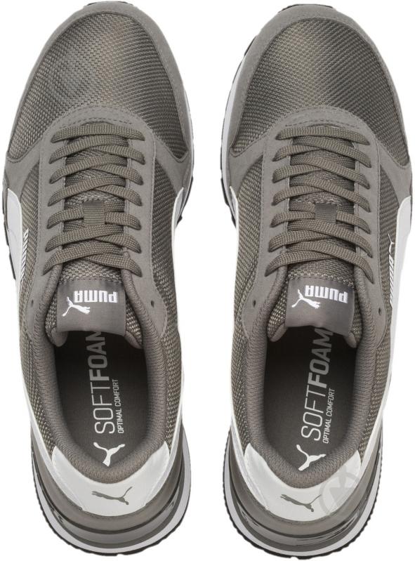 Кросівки чоловічі демісезонні Puma ST Runner v2 Mesh 36681106 р.45 сірі - фото 6