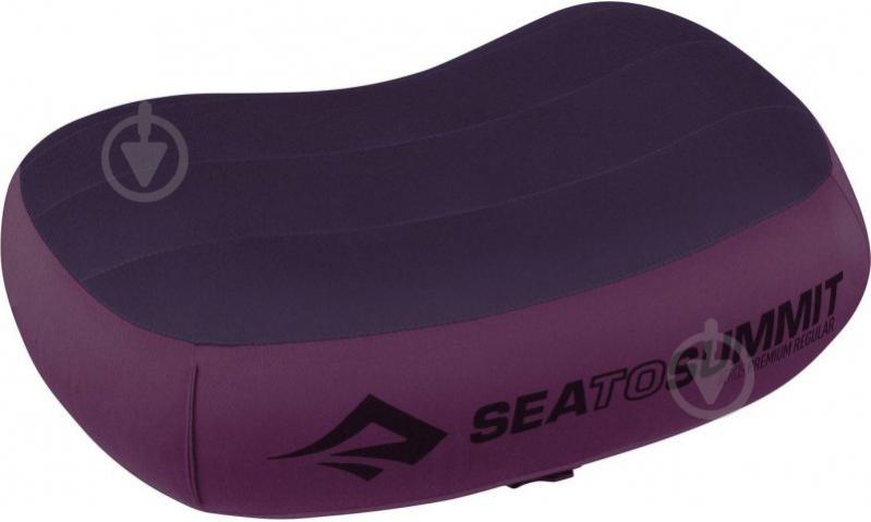 Подушка надувна Sea To Summit Aeros Premium Pillow Regular STS APILPREMRMG 34x11 см рожевий - фото 1