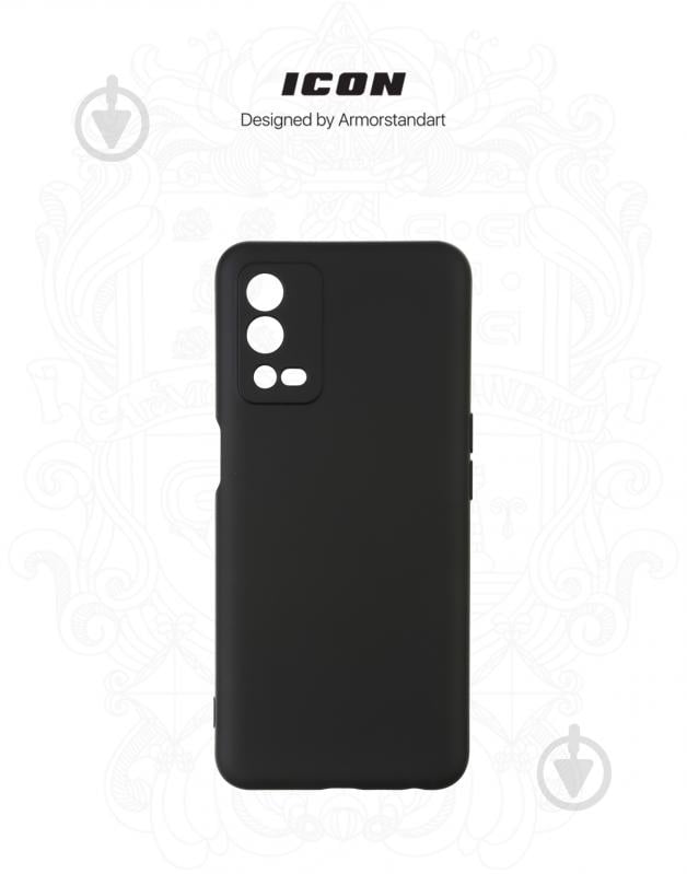 Панель ICON Case для OPPO A55 4G Black (ARM61431) черный (ARM61431) - фото 3