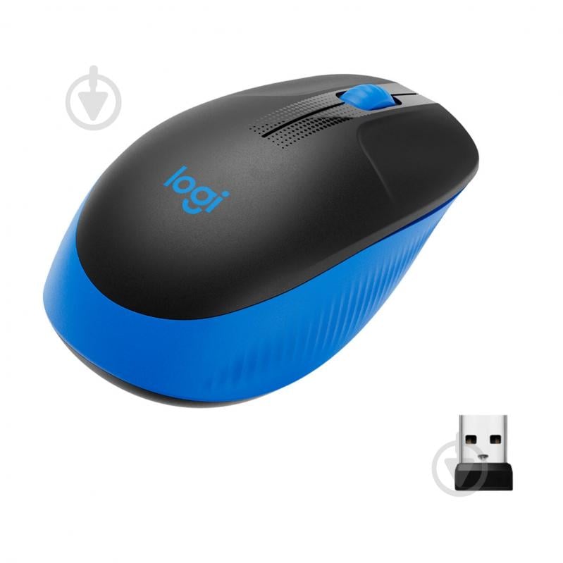 Мишка Logitech M190 Wireless Blue - фото 2