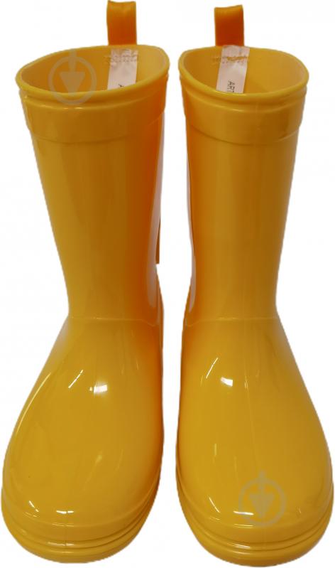 Сапоги резиновые для девочек YuMin Классик размер 33 желтый - фото 5