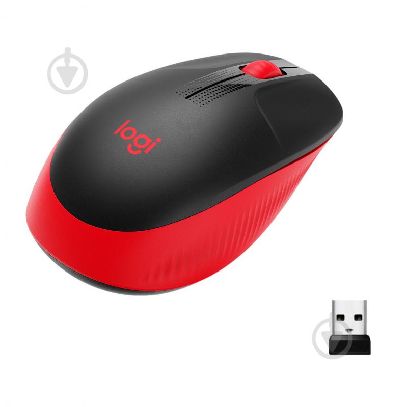 Мышка Logitech M190 Wireless Red - фото 2