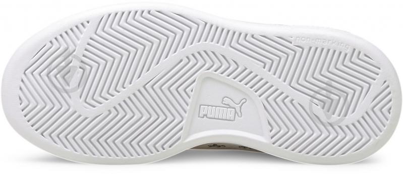 Кросівки для дівчаток демісезонні Puma Smashv2SummerAnimalVPS 36878802 р.29 бежеві - фото 4