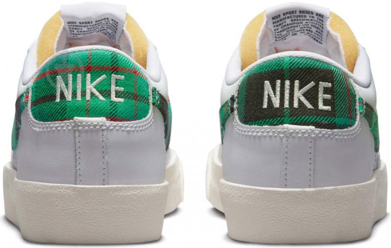 Кросівки чоловічі демісезонні Nike BLAZER LOW '77 PREMIUM DV0801-100 р.40,5 білі - фото 10