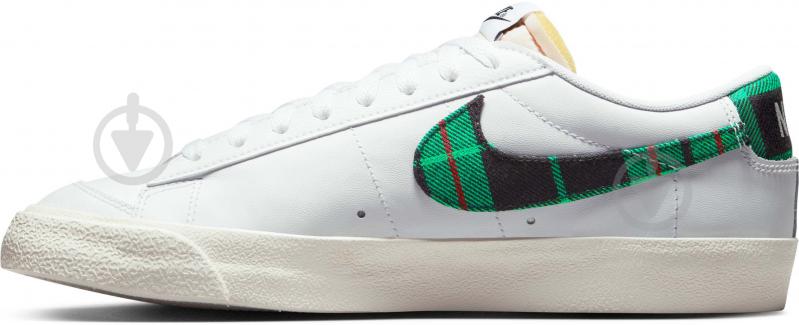 Кросівки чоловічі демісезонні Nike BLAZER LOW '77 PREMIUM DV0801-100 р.40,5 білі - фото 2