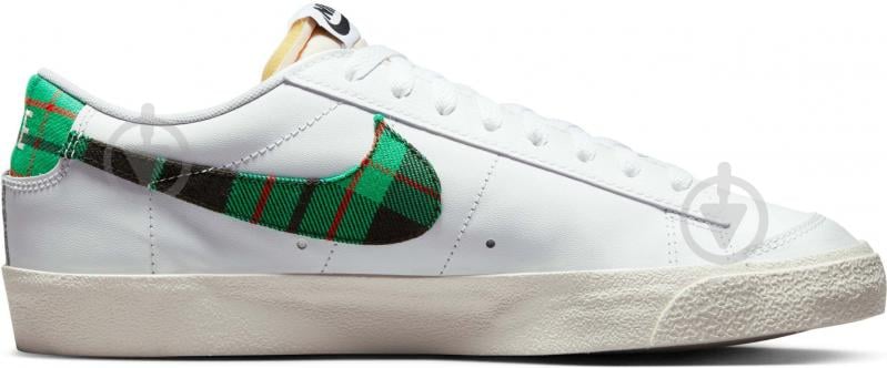 Кросівки чоловічі демісезонні Nike BLAZER LOW '77 PREMIUM DV0801-100 р.40,5 білі - фото 4