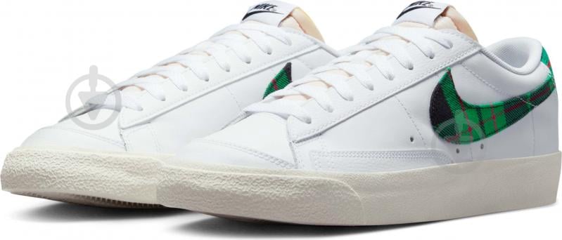 Кросівки чоловічі демісезонні Nike BLAZER LOW '77 PREMIUM DV0801-100 р.40,5 білі - фото 5