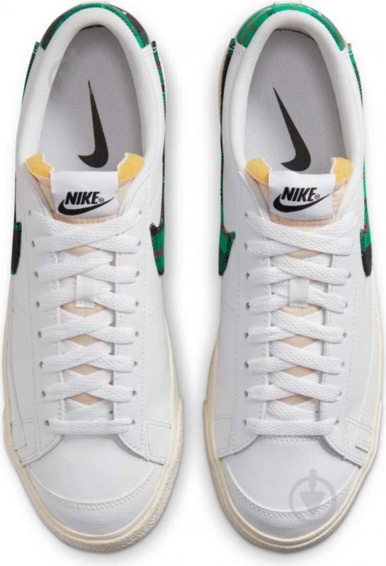 Кросівки чоловічі демісезонні Nike BLAZER LOW '77 PREMIUM DV0801-100 р.40,5 білі - фото 6