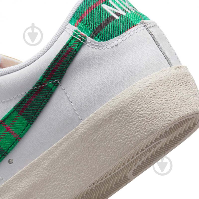 Кросівки чоловічі демісезонні Nike BLAZER LOW '77 PREMIUM DV0801-100 р.40,5 білі - фото 9