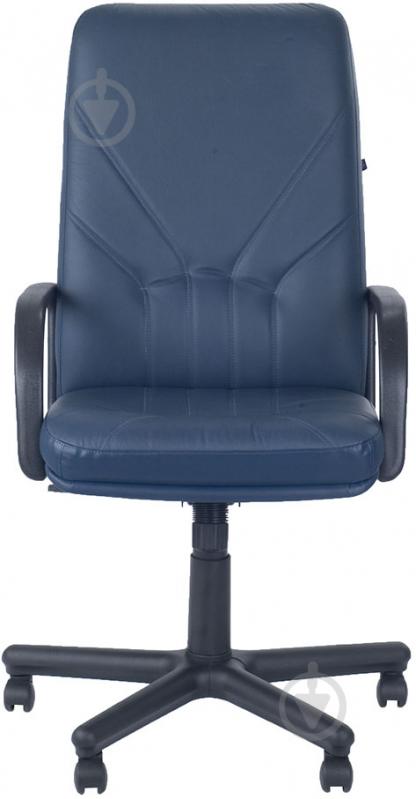 Кресло Nowy Styl Manager Eco-22 синий - фото 2