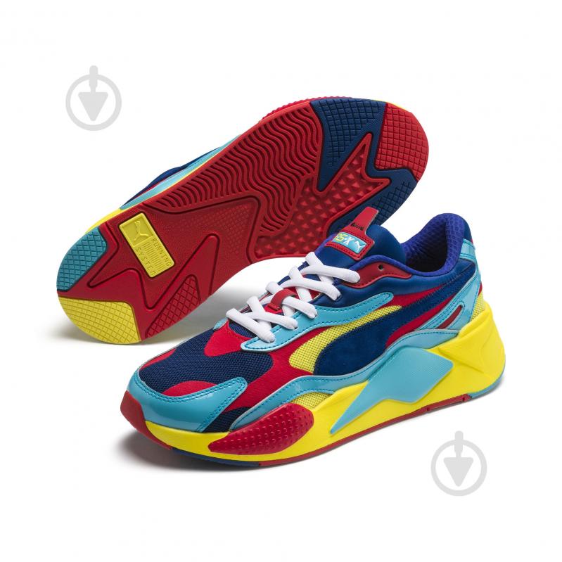 Кроссовки мужские демисезонные Puma RS-X? PLASTIC 37156906 р.42 разноцветные - фото 2